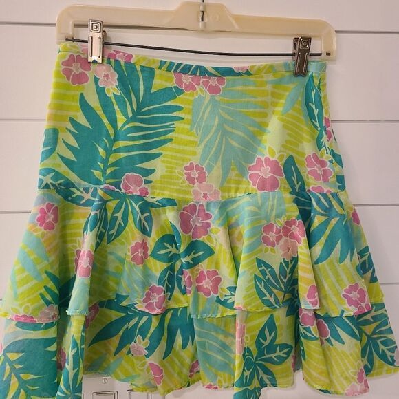 Lilly Pulitzer floral skirt - Picture 1 of 5